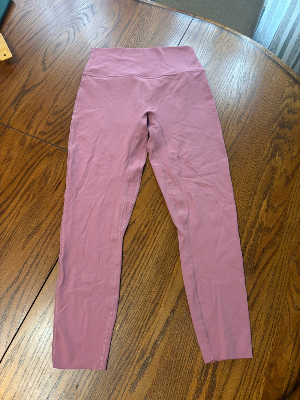 NWT Abercrombie YPB studio flex ultra high rise leggings pink size S short